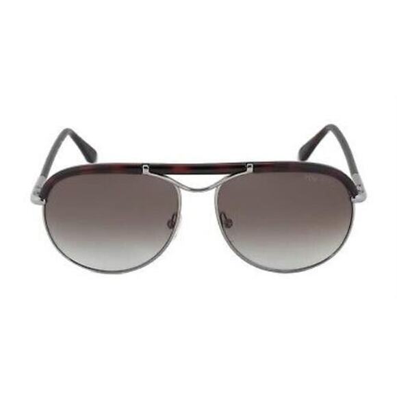 Tom Ford Other - Tom Ford Marco Aviator Havana Brown Gradient FT235 10F 59-15 140 Mens Sunglasses